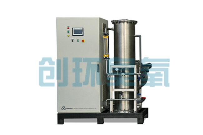 辛集高色度印染废水生化后仍不达标?臭氧发生器深度脱色工艺如何兜底?
